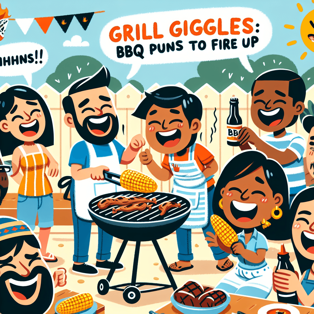 Grill Giggles: 200+ BBQ Puns to Fire Up